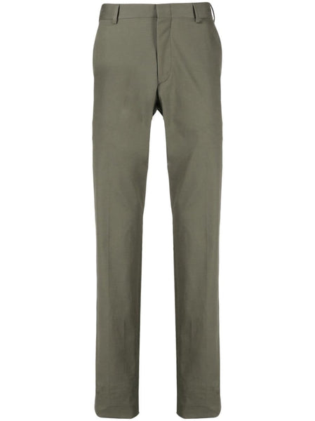 Tapered-Leg Chino Trousers