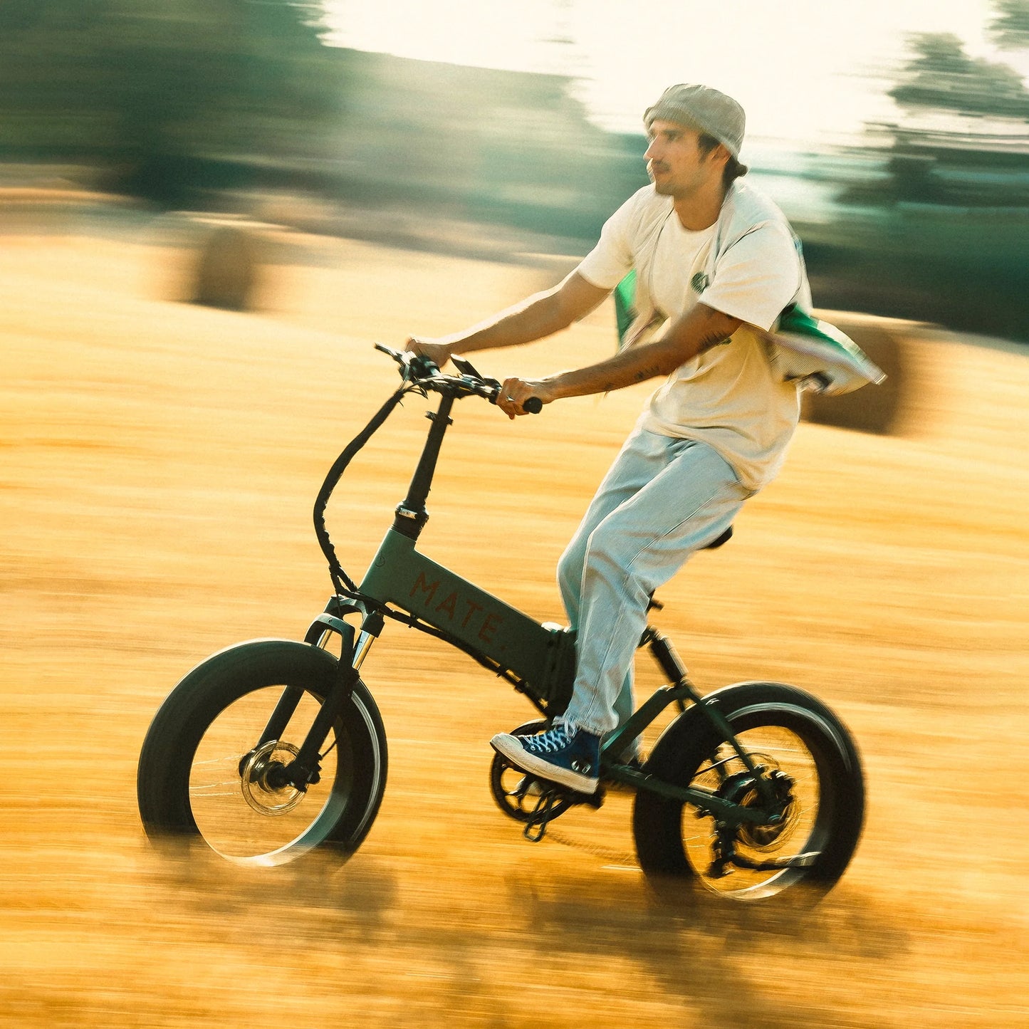 Mate X 250W Dusty Army Green Bike The Business Fashion