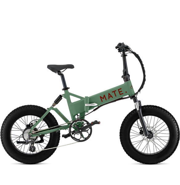 Mate X 250W Dusty Army Green Bike